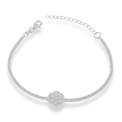 Bracciale Domar Gioielli Donna Tennis argento 925  in Argento Cubic Zirconia BZB106057 - BZB106057